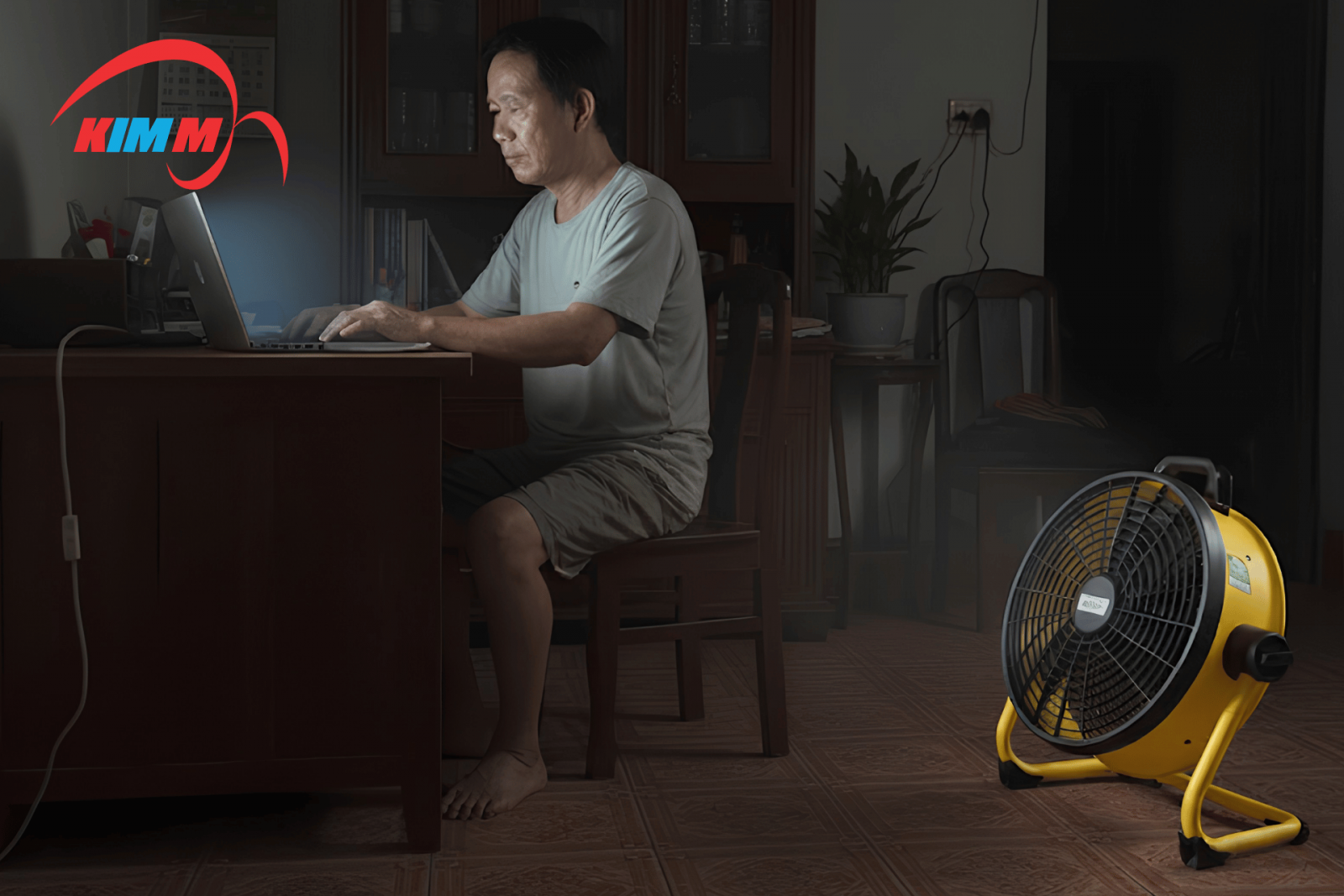 quạt không dây khi mất điện